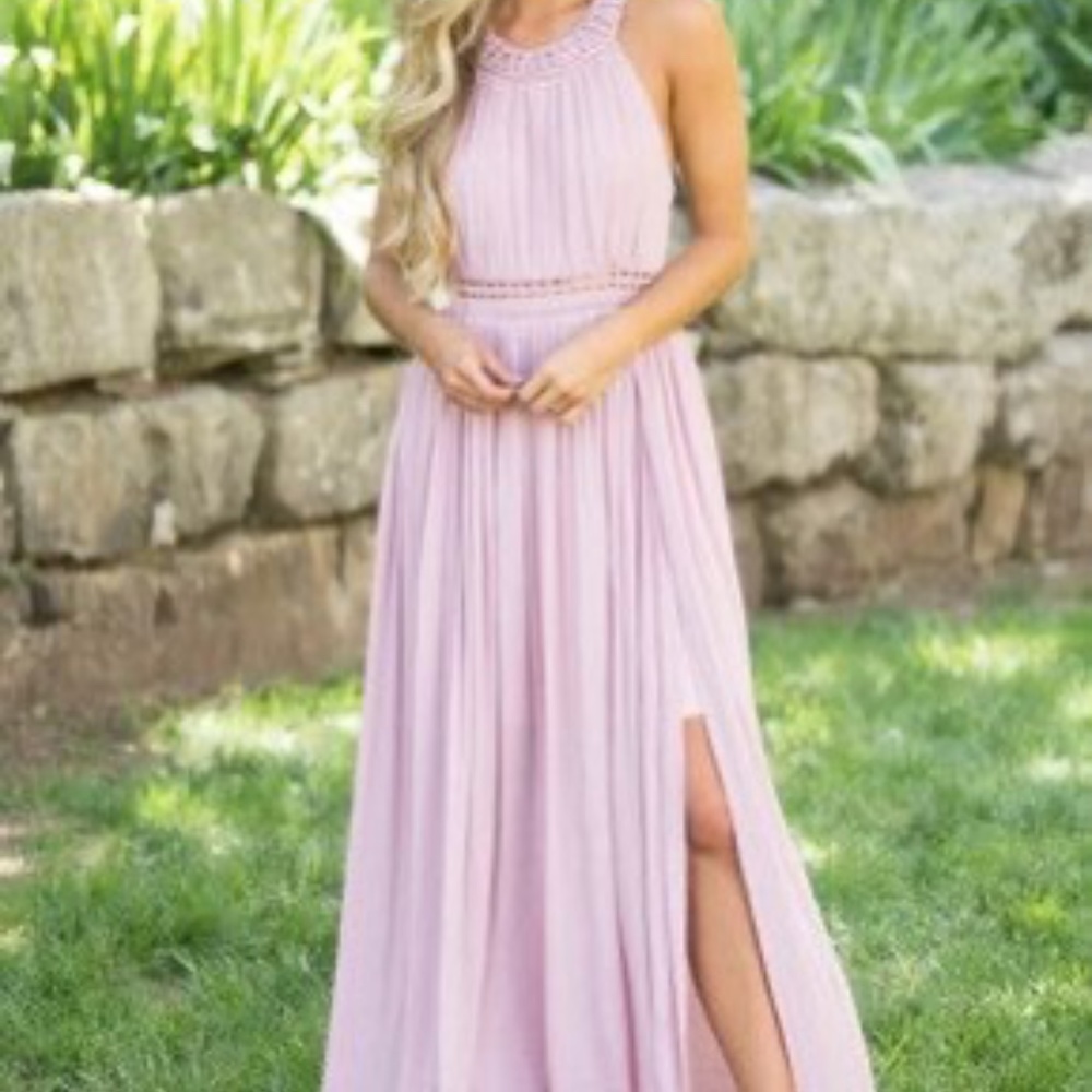 Pink Maxi Dress